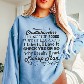 90's Country Vibes Sweatshirt - Limeberry Designs