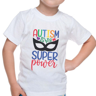Autism Is My Super Power Youth Wholesale Tee - Fast Shipping - Limeberry Designs