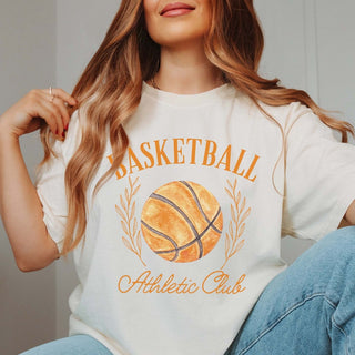 Basketball Athletic Club Comfort Color Wholesale Tee - Hot Item - Limeberry Designs