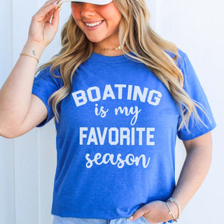 Boating Is My Favorite Season Tee - Limeberry Designs