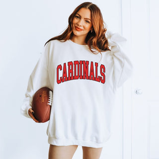 Cardinals Collegiate Letter Graphic Sweatshirt + Hoodie - Limeberry Designs
