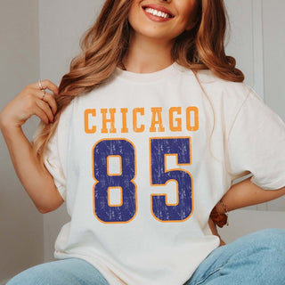 Chicago 85 Comfort Color Graphic Tee - Limeberry Designs
