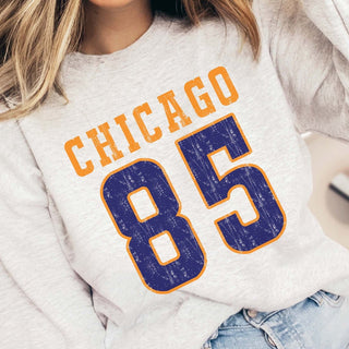Chicago 85 Graphic Sweatshirt - Limeberry Designs