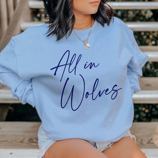 Custom All In Mascot Wholesale Graphic Sweatshirt - Quick Shipping - Limeberry Designs