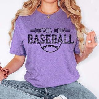 Custom Baseball Team Bella Tee - Limeberry Designs