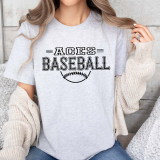 Custom Baseball Team Bella Tee - Limeberry Designs