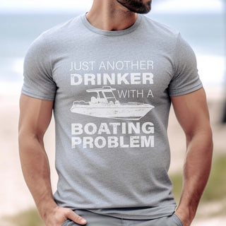 Drinker With A Boating Problem Tee - Limeberry Designs