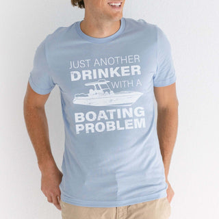 Drinker With A Boating Problem Tee - Limeberry Designs