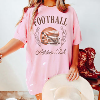 Football Athletic Club Comfort Color Wholesale Tee - Hot Item - Limeberry Designs
