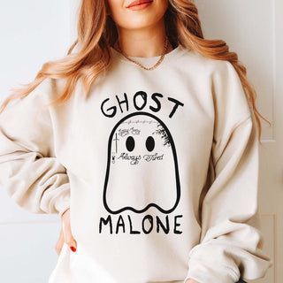 Ghost Malone Graphic Sweatshirt - Limeberry Designs