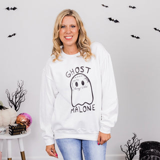 Ghost Malone Graphic Sweatshirt - Limeberry Designs
