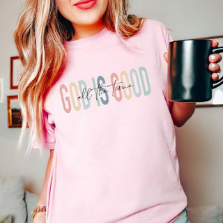 God is Good Comfort Colors Tee - Limeberry Designs