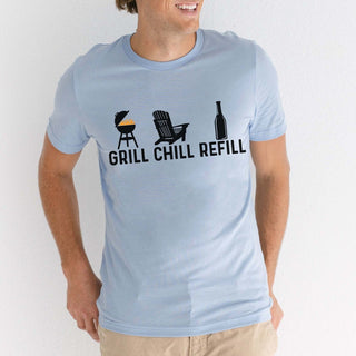 Grill Chill Refill Graphic Tee - Limeberry Designs