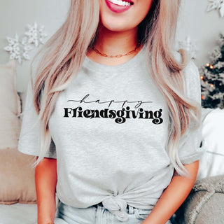 Happy Friendsgiving Bella Graphic Tee - Limeberry Designs