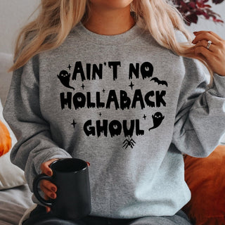 Hollaback Ghoul Crew Sweatshirt - Limeberry Designs