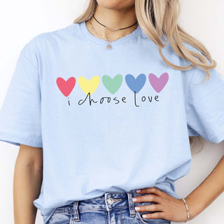 I Choose Love Graphic Tee - Limeberry Designs