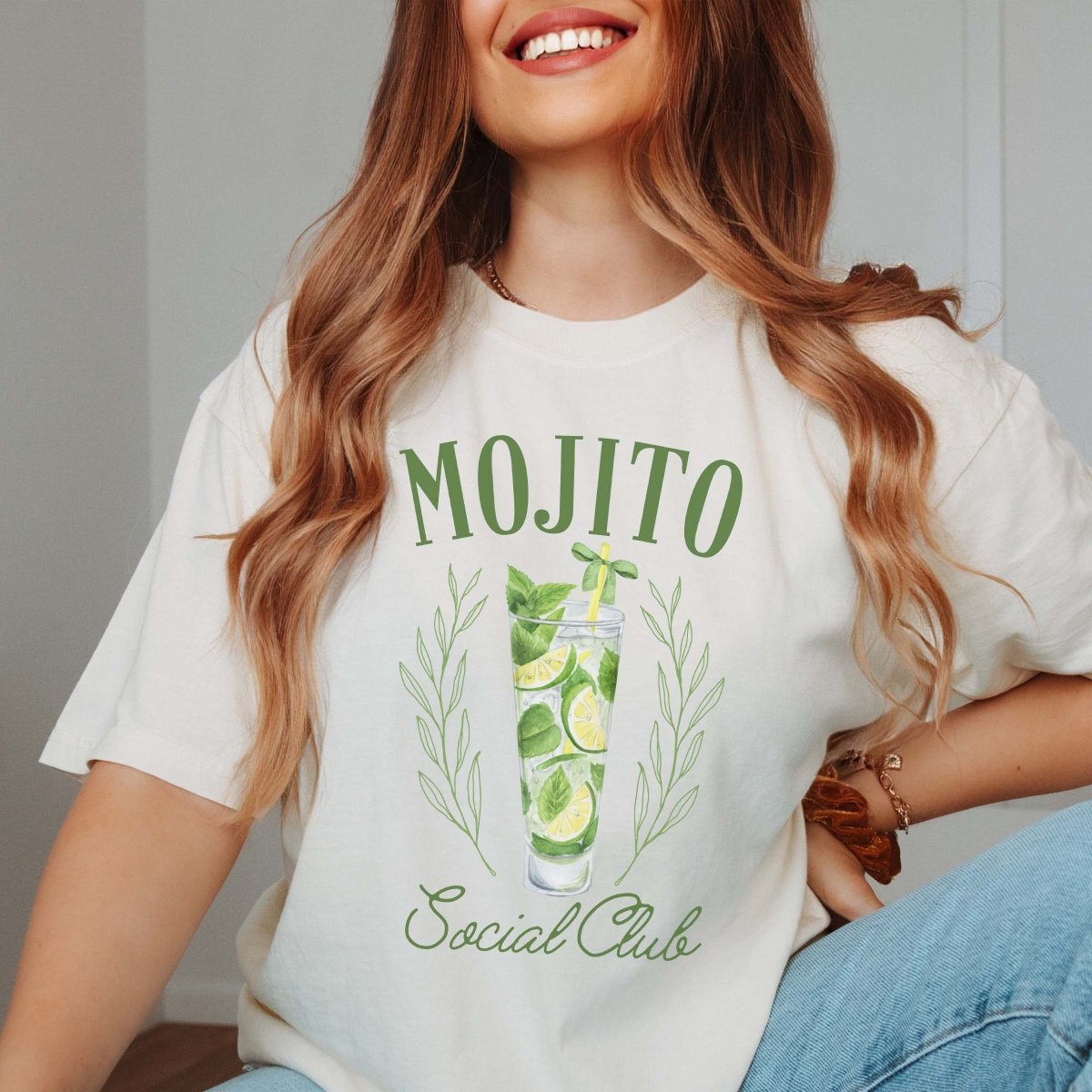Mojito Social Club Comfort Color Tee - Limeberry Designs