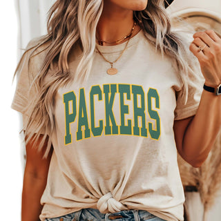 Packers Bella Graphic Tee - Limeberry Designs