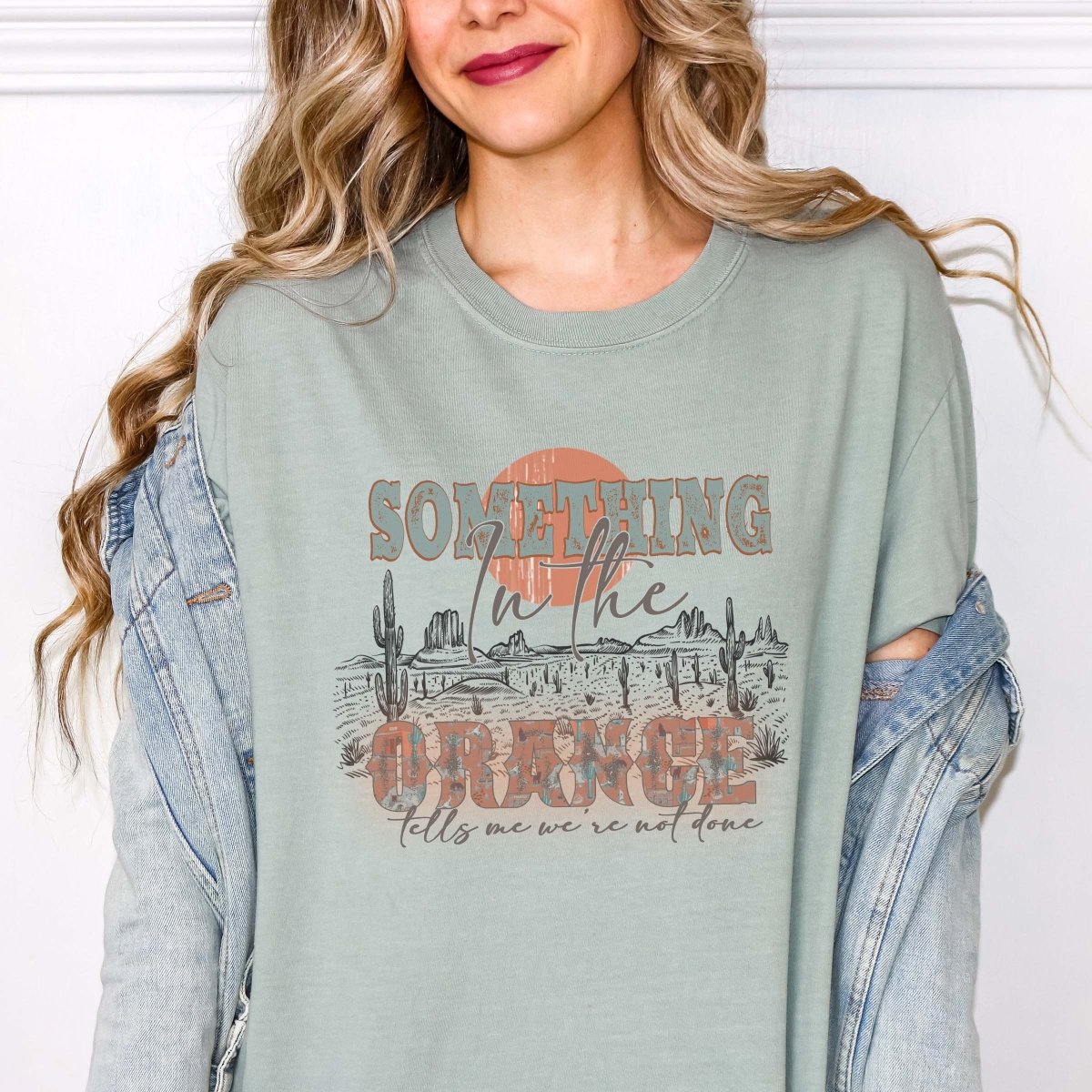Something In The Orange Colorful Comfort Color Tee - Limeberry Designs