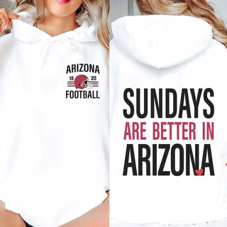 Sundays Are Better In Arizona Graphic Sweatshirt + Hoodie - Limeberry Designs