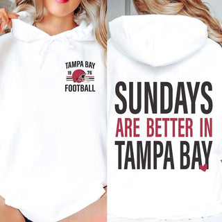 Sundays Are Better In Tampa Graphic Sweatshirt + Hoodie - Limeberry Designs