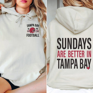 Sundays Are Better In Tampa Graphic Sweatshirt + Hoodie - Limeberry Designs