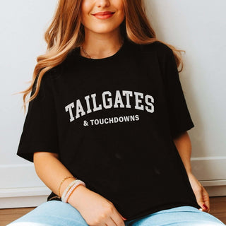 Tailgates & Touchdowns Bella Graphic Tee - Limeberry Designs