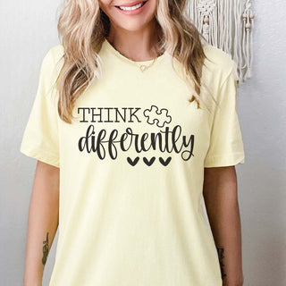 Think Differently Wholesale Tee - Fast Shipping - Limeberry Designs