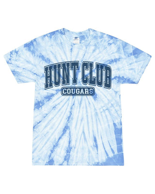 Tie Dye Hunt Club Cougars Athletic - Hunt Club Elementary - Limeberry Designs
