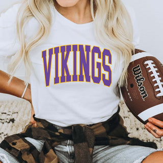 Vikings Bella Graphic Tee - Limeberry Designs