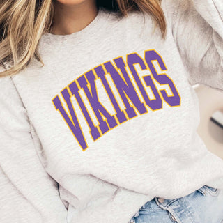Vikings Graphic Sweatshirt - Limeberry Designs