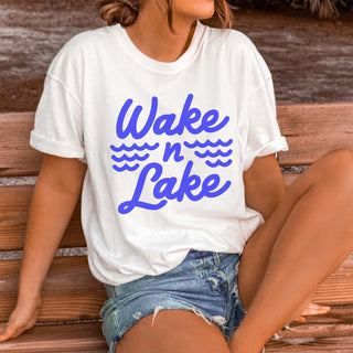 Wake n Lake Wholesale Tee - Fast Shipping - Limeberry Designs