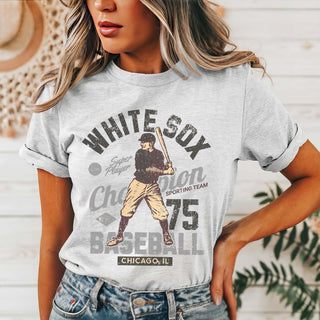 White Sox Vintage Baseball Team Wholesale Tee - Quick Shipping - Limeberry Designs