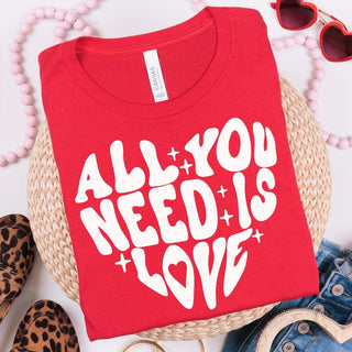 All You Need Is Love Wholesale Tee - Limeberry Designs