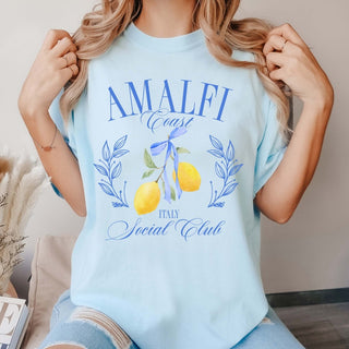 Amalfi Coast Social Club Tee - Limeberry Designs