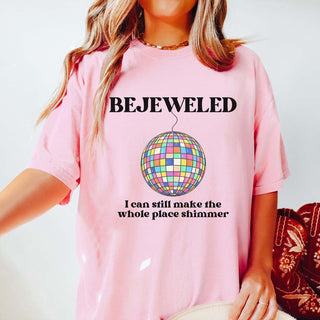 Bejeweled Comfort Color Tee - Limeberry Designs