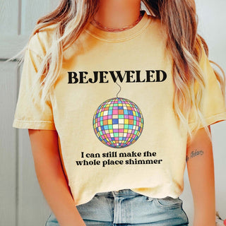 Bejeweled Comfort Color Tee - Limeberry Designs