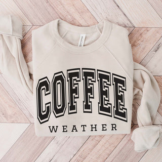 Coffee Weather Bella Crew Sweatshirt - Limeberry Designs
