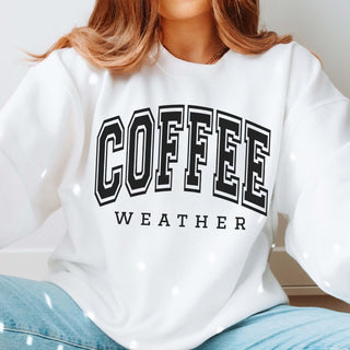 Coffee Weather Bella Crew Sweatshirt - Limeberry Designs
