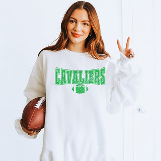 Custom Football Team Crew Sweatshirts - Limeberry Designs