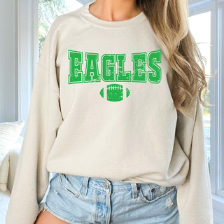 Custom Football team Crew Sweatshirts - Limeberry Designs