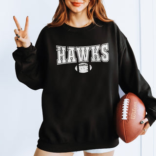 Custom Football Team Crew Sweatshirts - Limeberry Designs