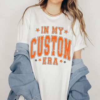 Custom In My Mascot Era Comfort Color Tee - Limeberry Designs