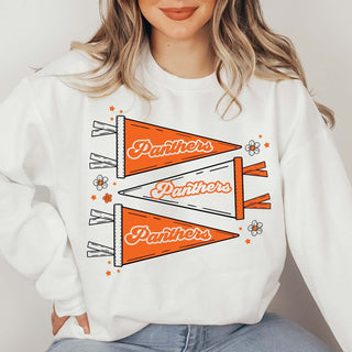 Custom Team Pennant | Crew Sweatshirts - Limeberry Designs