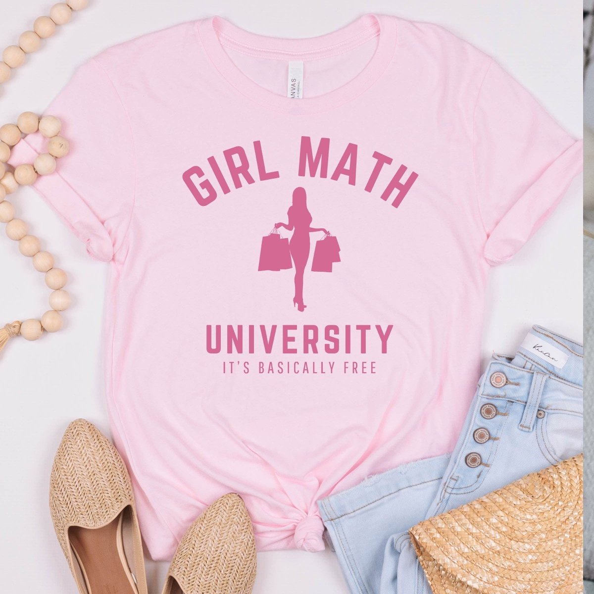 Girl Math University tee - Limeberry Designs