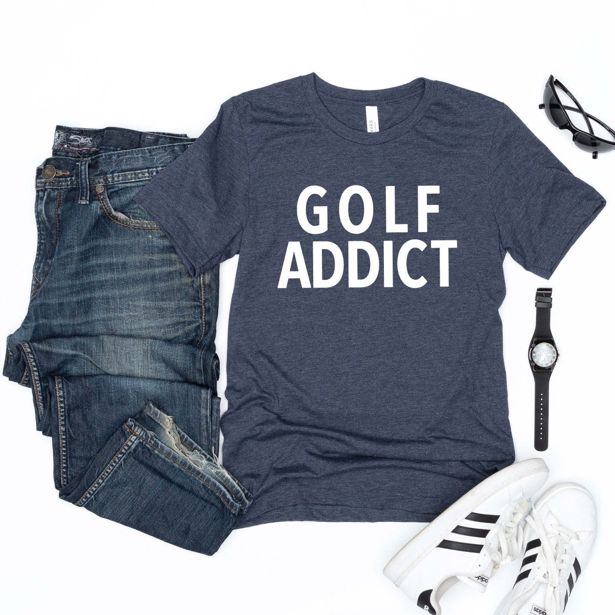 Golf Addict Tee - Limeberry Designs