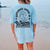 Happiness Comes in Waves * Back Graphic * Comfort Color - Limeberry Designs