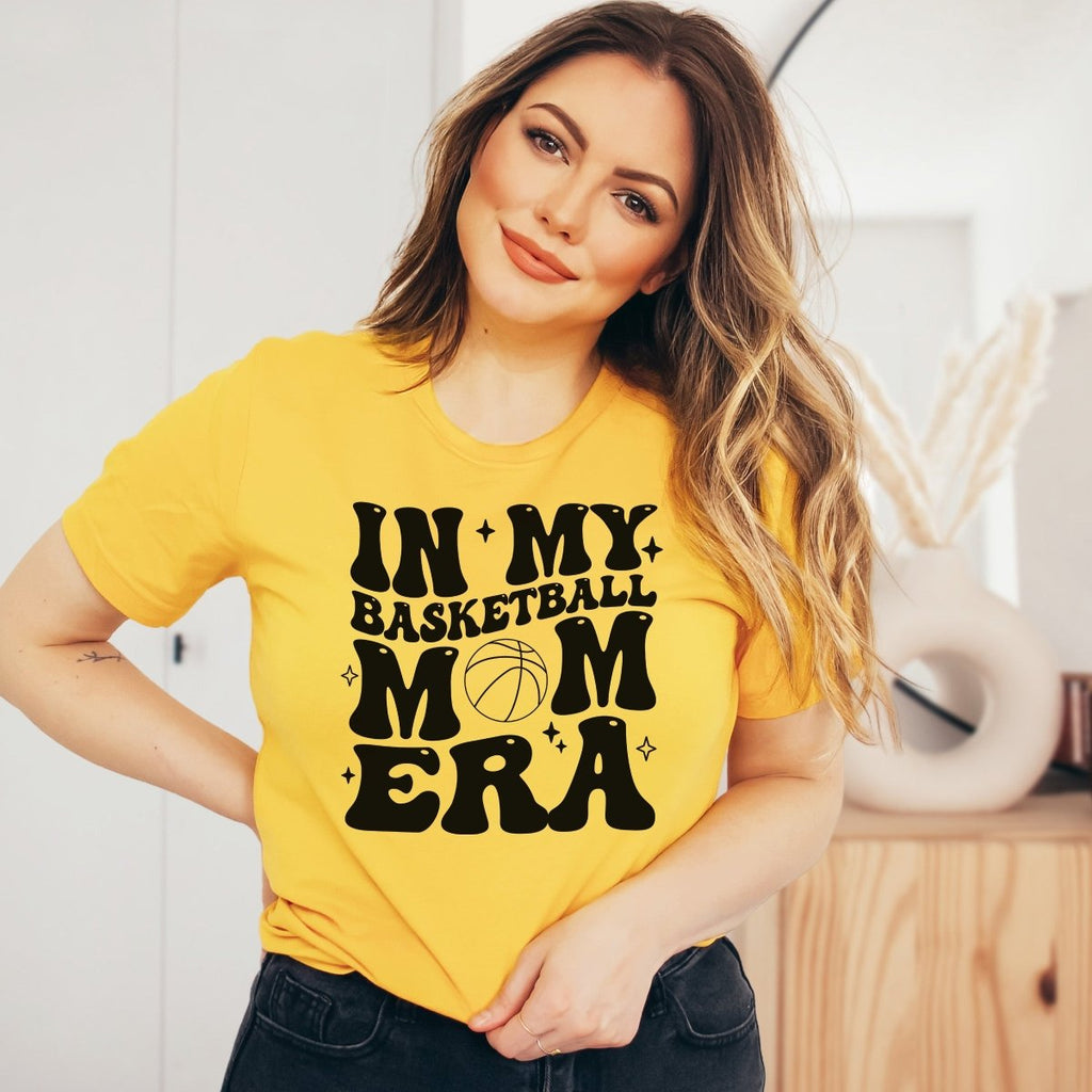 Basketball Mom Era Tee In My Era Tee by Limeberry Designs