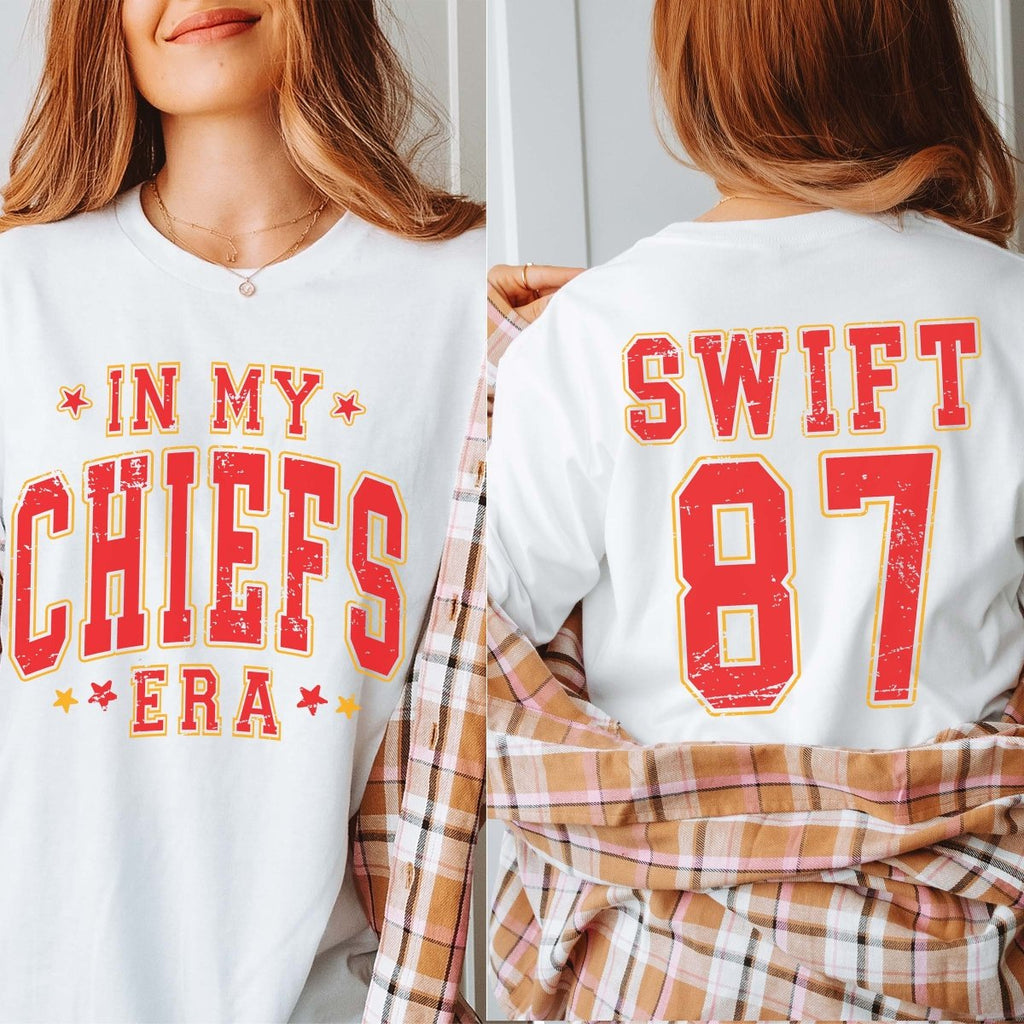 In My Chiefs Era Tee With Front And Back Design