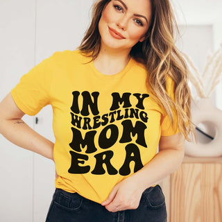 In My Wrestling Mom Era Tee - Limeberry Designs